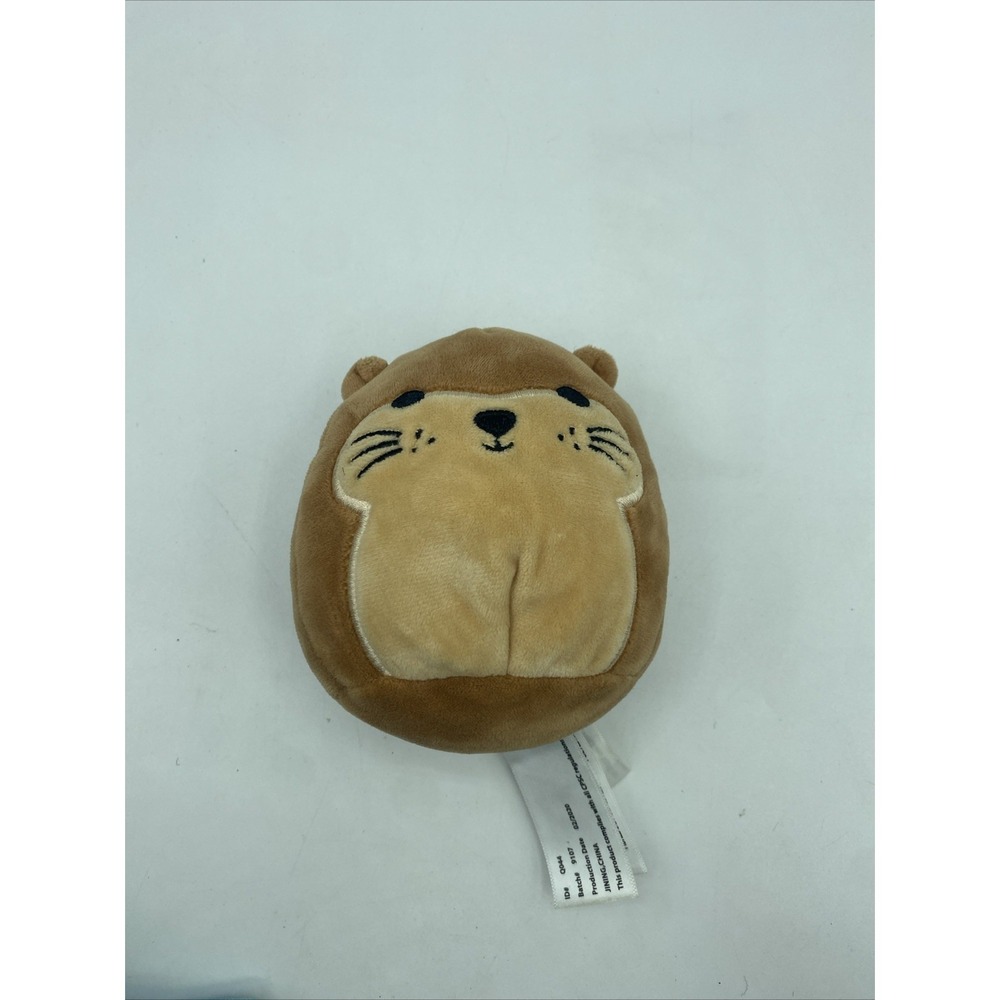 Squishmallow Joanne The Brown Sea Otter 4" Plush Stuffed Animal